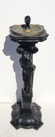 Multi Woman Multi Period Conversation Piece Art Deco Floor Ash Tray Belle Epoch Beaux Arts Neoclassi