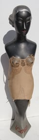Vintage 31 Inch Gossard French Paris Female Mannequin Store Display Advertising Woman Wearing Period