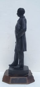 Bronze John Quincy Adams Ward 22in Henry Hyde Standing Portrait Statue With Centurion Award James B