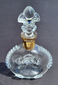 Baccarat Crystal Remy Martin Louis XIII Champagne Cognac Applique Art Glass Decanter Bottle With US
