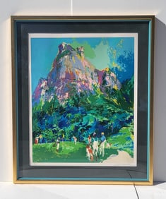 Leroy Neiman International Foursome Golf Serigraph Ed600 38in x 31in Pencil Signed