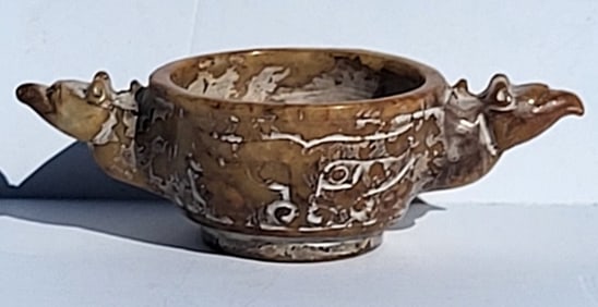 Miniature Jade 5 Inch Teapot 140g