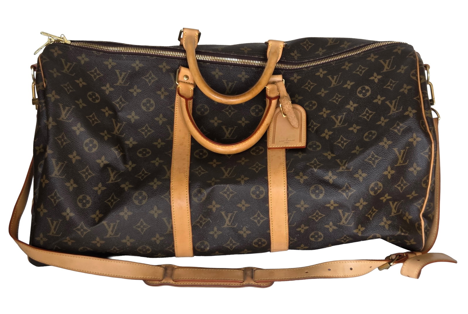 Genuine Louis Vuitton Keepall Bandouliere Duffel Bag (1 of 8)