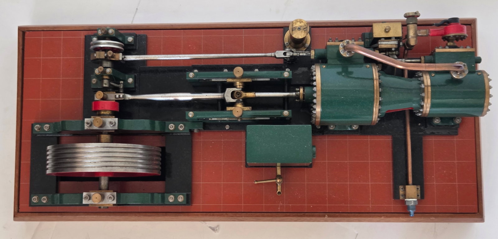 Stationary Horizontal Live Steam Engine Model - 2
