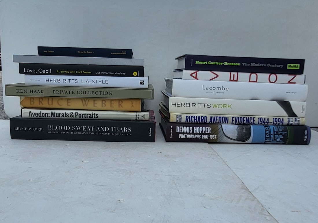 Nice Book Lot 5 Of 8 Fourteen Photography Monograph Survey Photograph Photo Books Incl Nan Goldin: Nice Book Lot 5 Of 8 Fourteen Photography Monograph Survey Photograph Photo Books Incl Nan Goldin John Maclean Cecil Beaton 2 Herb Ritts Ken Haak Dennis Hopper Edited By Tony Shafrazi 3 Richard Avedon