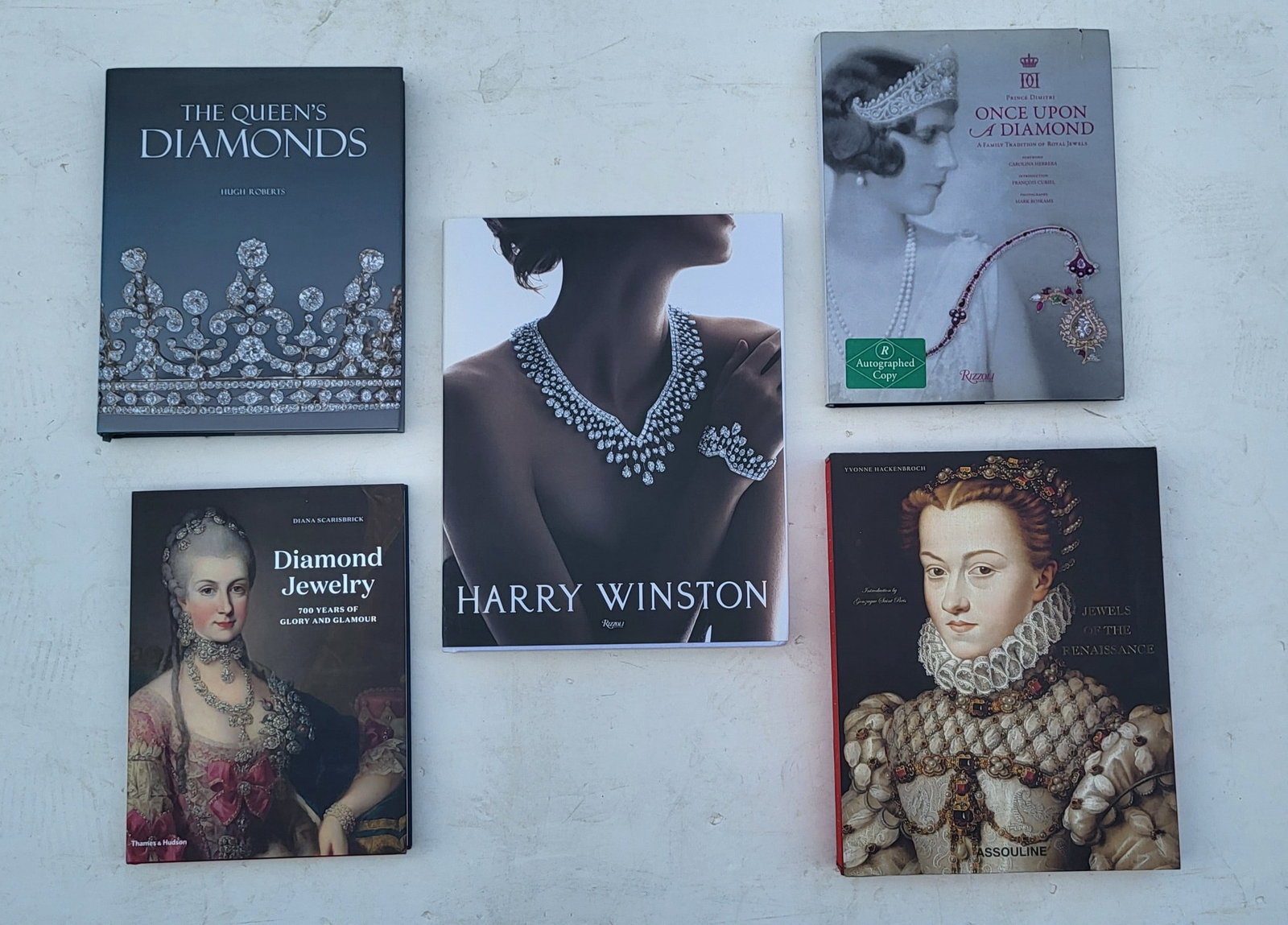 Nice Book Lot 7 Of 8 Five Hardcover Jewelry Surveys Diamonds Queens Diamonds Once Upon A Diamond: Nice Book Lot 7 Of 8 Five Hardcover Jewelry Surveys Diamonds Queens Diamonds Once Upon A Diamond Renaissance And Harry Winston. IMPORTANT: Please be sure to read book shipping below. Once Upon A Diamo