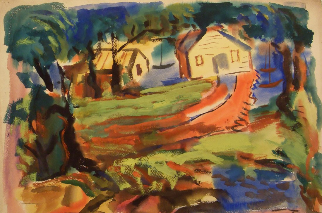 Irving Lehman Original Work on Paper by WPA Russian Ame: Irving Lehman Original Work on Paper by WPA Russian American Manhattan Brooklyn Mid-Century Modern Modernist MCM Artist Richard Stedman Estate Services LLC proudly presents their inaugural Las Vegas o
