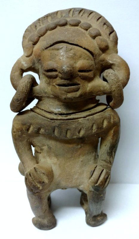Standing Pre-Columbian Pottery Figure (1 of 4)