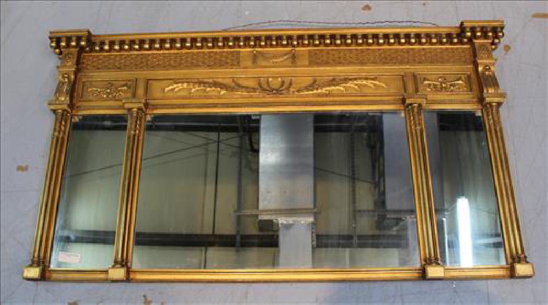 Empire 3 section over the mantle mirror, 60 x 32 (1 of 3)