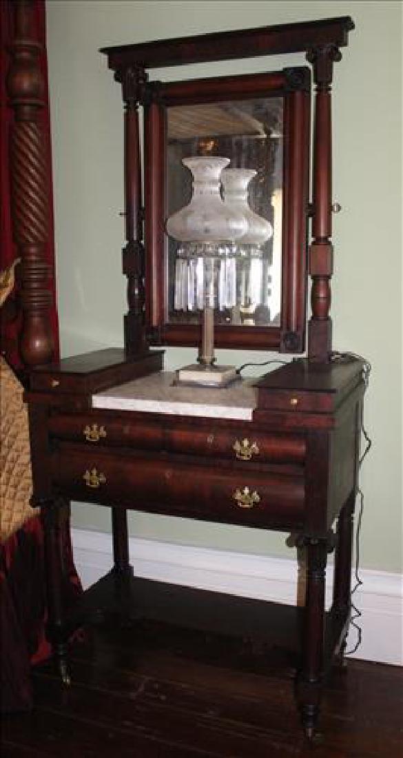 Very rare Empire dressing vanity with lift top boxes (1 of 7)