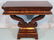 Rosewood Empire game table, slight veneer loss