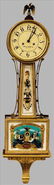 Large ornate Banjo Clock with beautiful decorations