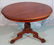 Mahogany breakfast table with gadrooned edge - 2