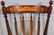 Mahogany inlaid swivel piano stool - 3