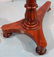 Mahogany adjustable Victorian music stand - 3