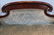 Mahogany Empire parlor sofa with blue upholstery - 5