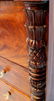 Mahogany Empire acanthus carved chest - 3