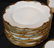 43 piece hand painted Bavarian china, signed - 2
