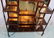 Mahogany etagere with beveled mirror - 2