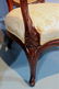 Pair Walnut Victorian parlor chairs, ladies and gents - 3