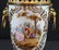 Hand painted Sevres porcelain caped urn, signed - 2