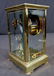 Brass and glass case clock signed Tiffany & Co. - 2