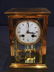 Brass and glass case clock signed Tiffany & Co. - 6