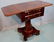 Mahogany Empire drop leaf work table - 2