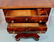 Mahogany Empire drop leaf work table - 4
