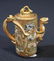 Early satsuma tea pitcher signed w early mark - 2