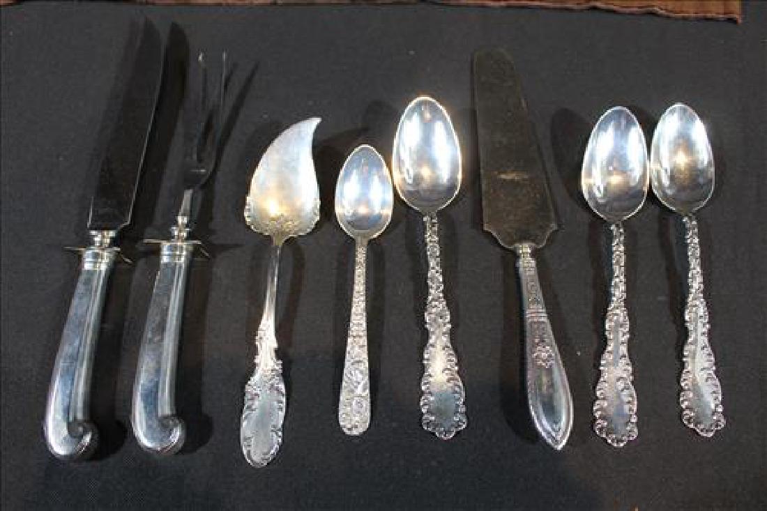8 piece sterling silver serving pieces (1 of 2)