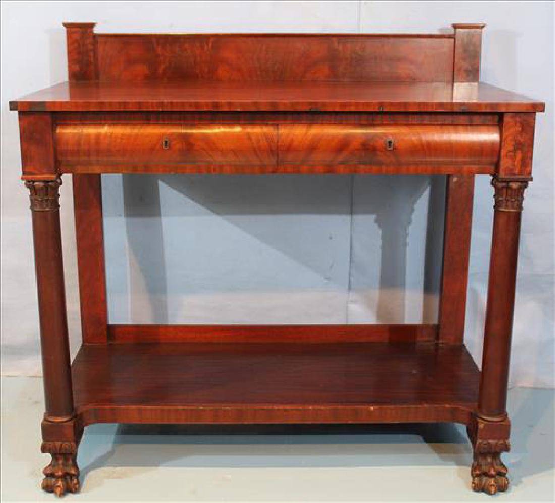 Mahogany Empire server with column front (1 of 3)