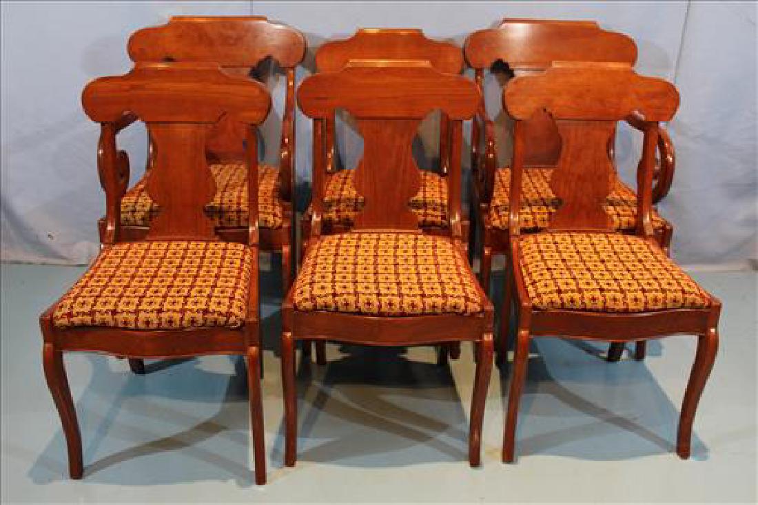 Set of 6 Gondola Empire style dining chairs (1 of 2)