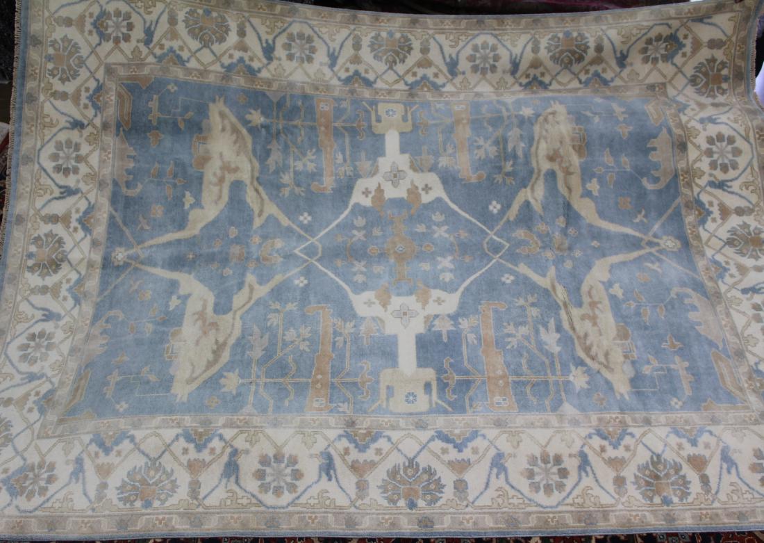 Fine Oushak rug, 9.2 x 12 (1 of 3)