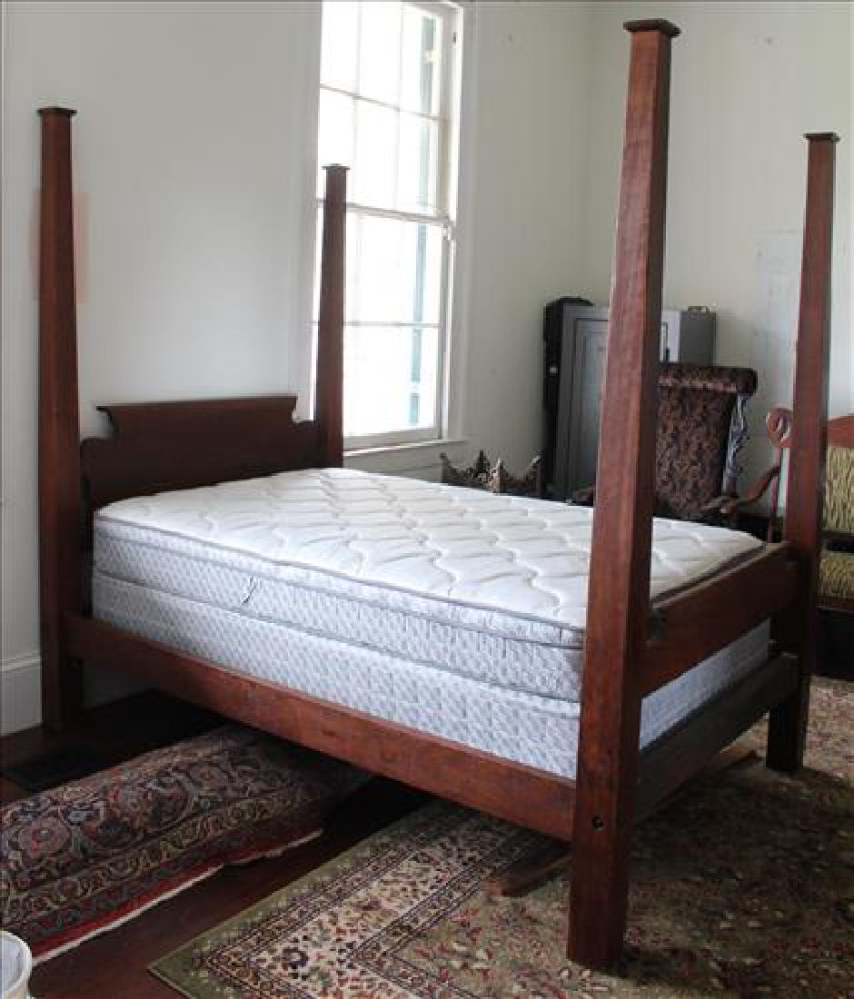 Mahogany Empire 4 poster bed (1 of 4)