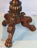 Early mahogany Empire organ stool - 2