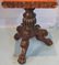 Early mahogany Empire organ stool - 3