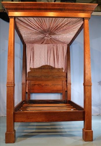 Mahogany Empire full tester plantation bed (1 of 6)