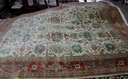 Fine tabriz rug, 10.2 x 14 (1 of 3)