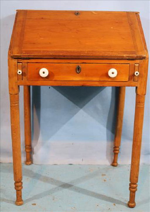 Primitive Pine Writing Desk