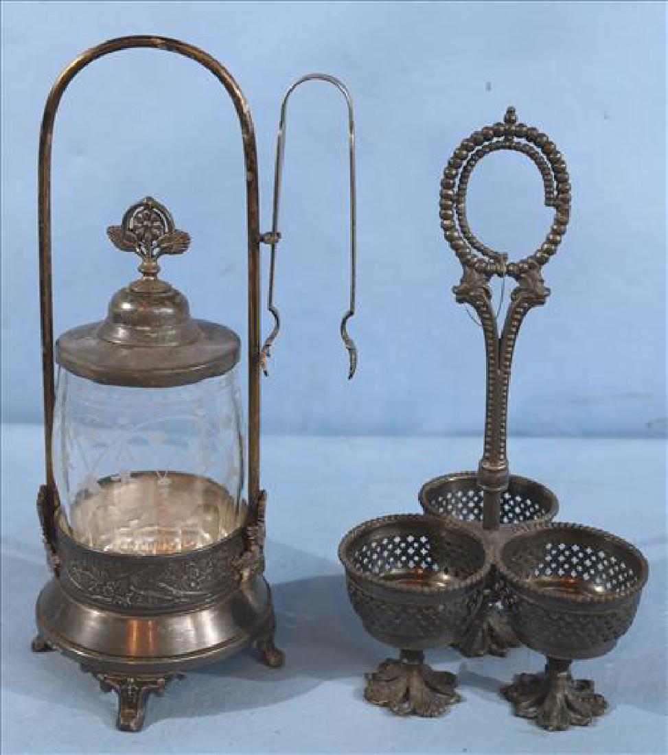 2 pieces of Victorian silver-plate (1 of 1)