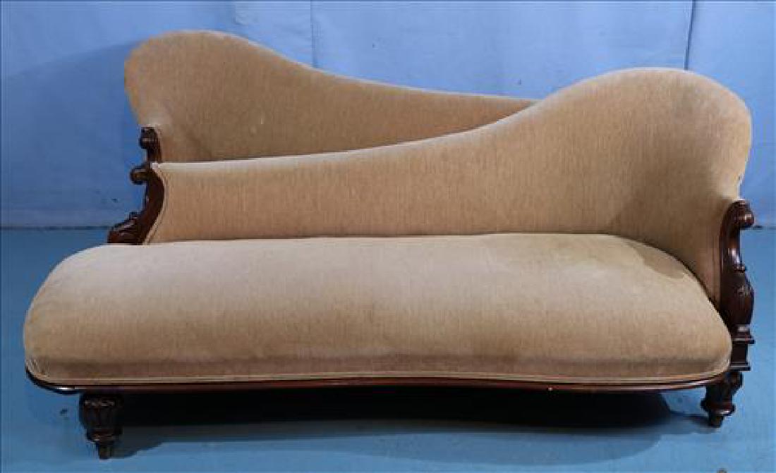 Pair William IV style opposing recamiers (1 of 4)