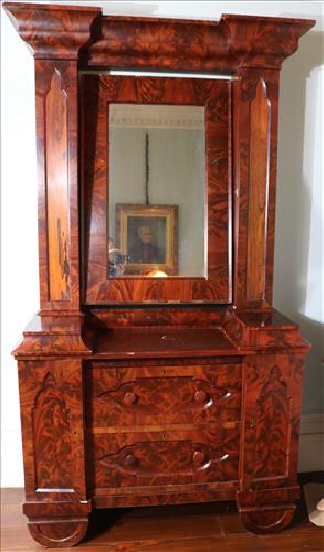 Rosewood Empire 2 drawer wig dresser (1 of 3)