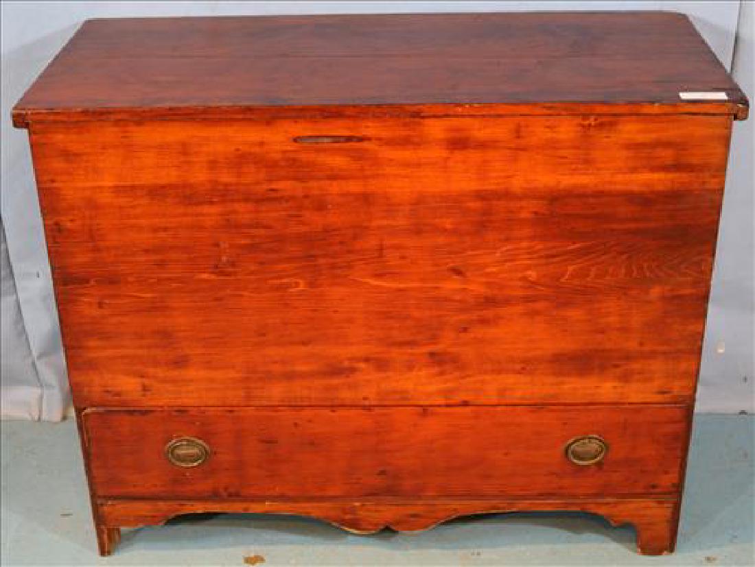 Early primitive sugar chest, dove tailed together (1 of 6)