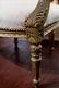 Pair 19th Century French salon chairs with gold gilt - 4