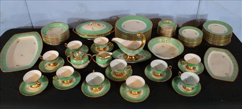 86 piece Bavarian china service for 12 (1 of 8)