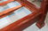Custome made mahogany king size poster bed - 3