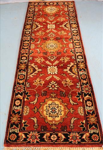 Hand made small Persian hall runner (1 of 3)