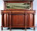 Large mahogany Empire sideboard