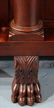Large mahogany Empire sideboard - 4